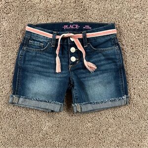 Children’s Place Size 6 girls jean shorts